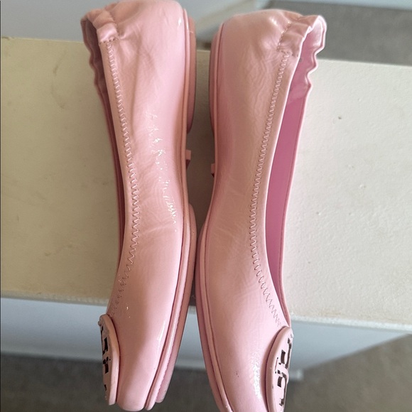 Tory Burch Blush Pink Flats - Picture 2 of 5